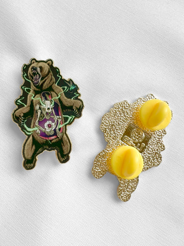 Electro Bear Pin